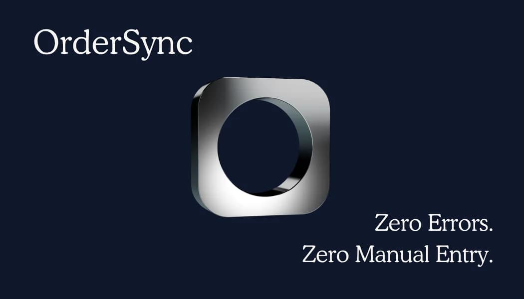 The same front with OrderSync set a little higher and further left.
